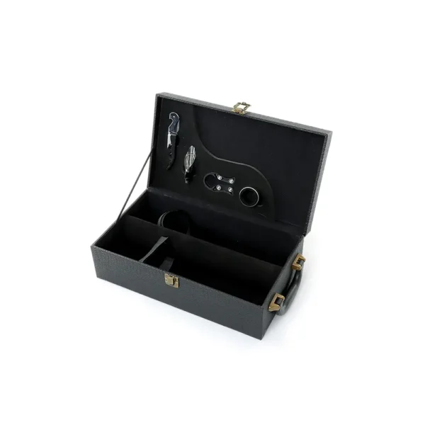 Caixa para Vinho 4 Peças - X03495
