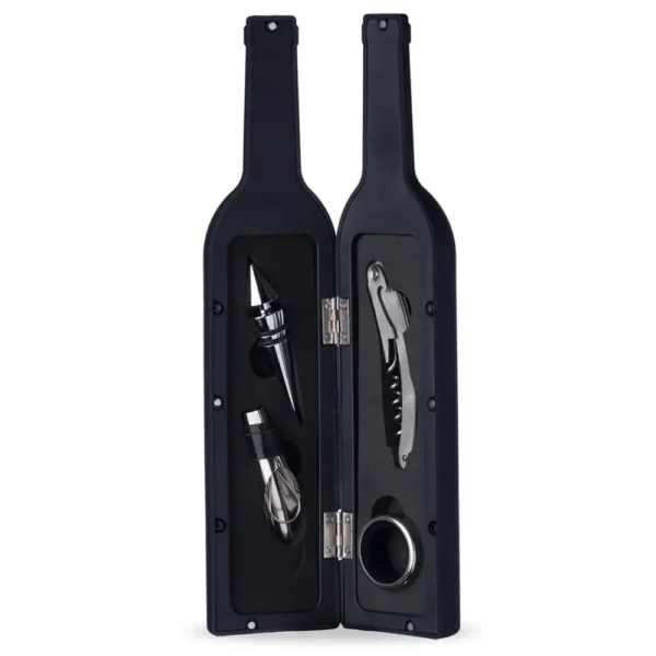 Kit Vinho Garrafa 4 peças - X12384